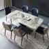 Picture of Italian Grey Sintered Stone Dining Table